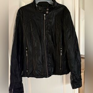 a.n.a Faux Leather Women's Jacket